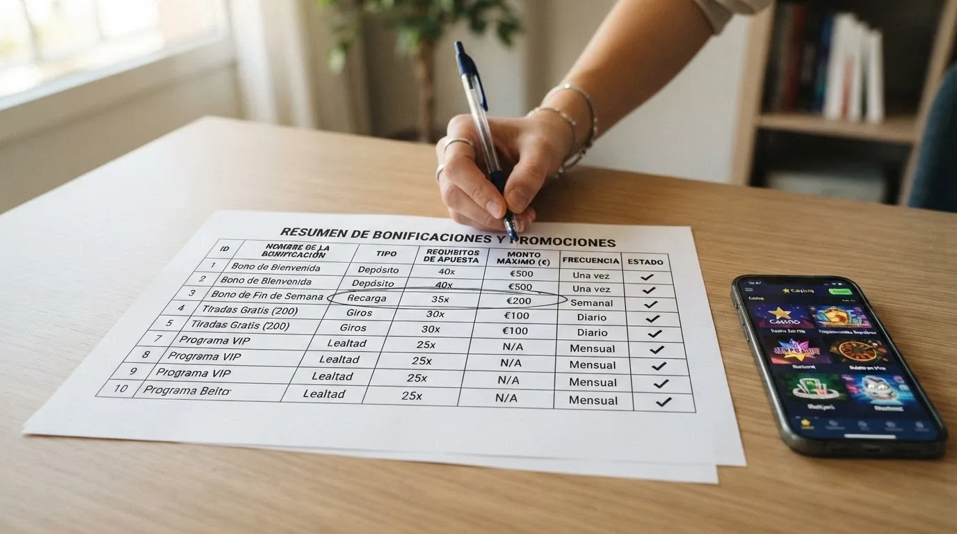 Una tabla comparativa con los logotipos de los 10 operadores destacados y sus condiciones principales alineadas columna a columna